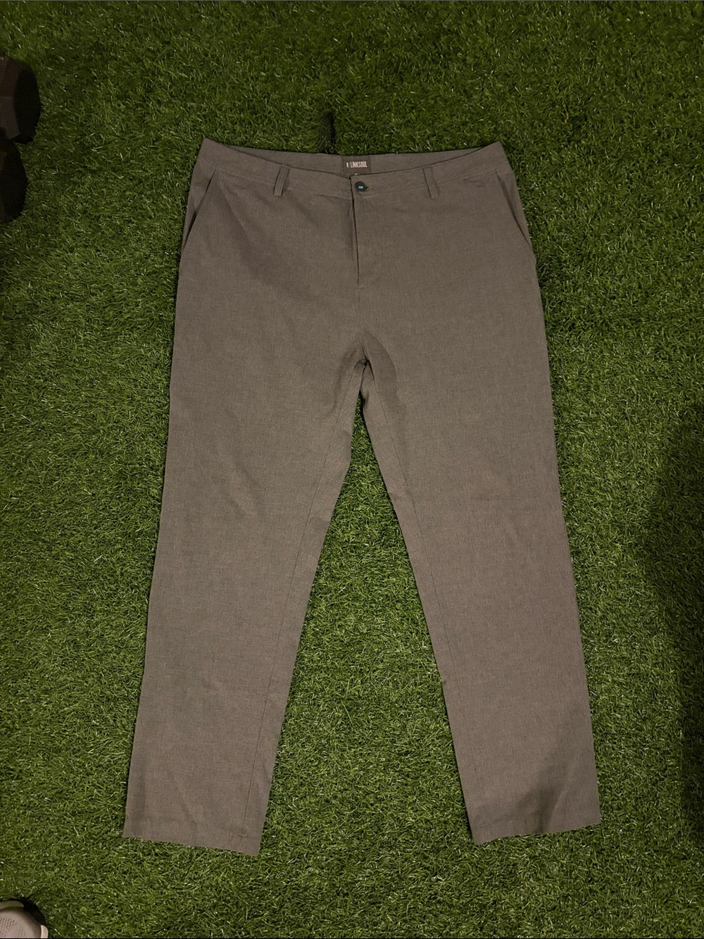Linksoul Men's Dress Pants in Gray